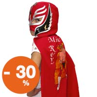 Capa para niño Rey Mysterio