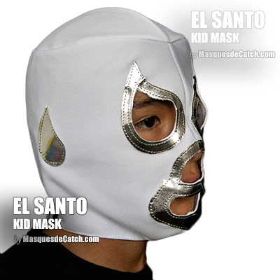 Mascara del luchador El Santo para niño