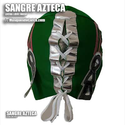 Máscara del luchador "Sangre Azteca"