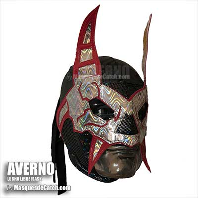Máscara del luchador Averno