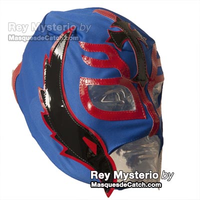 Máscara Rey Mysterio p/ niño, en tela