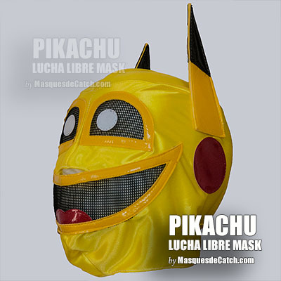 Masque PIKACHU - Super Héro Pokemon - taille ENFANT