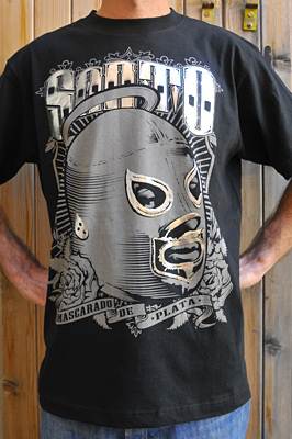 T-shirt catch "Santo Mascara de Plata"