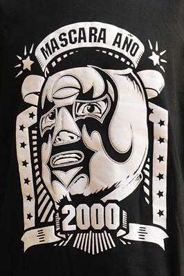 Mascara Año 2000 Camiseta Lucha Libre