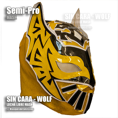 Sin Cara Wolverhampton Wolves Semi Pro Lucha Libre Máscara 