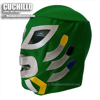 Máscara del luchador "Cuchillo"