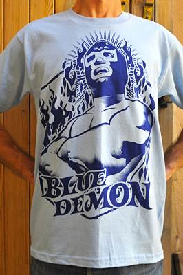 Blue Demon Camiseta  Lucha Libre