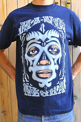 Camiseta Lucha Libre - Mano Negra