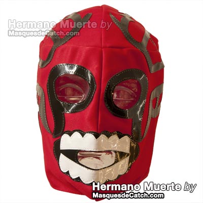 Máscara del luchador "Hermano Muerte"