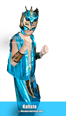 Disfraz de Kalisto: Pantalón, Máscara, chaleco