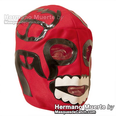 Máscara del luchador "Hermano Muerte"